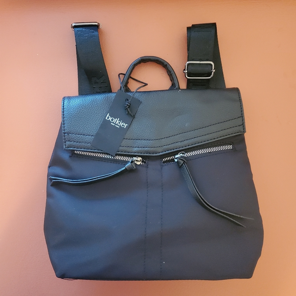Botkier Trigger Mini Nylon Backpack Spellout - image 7